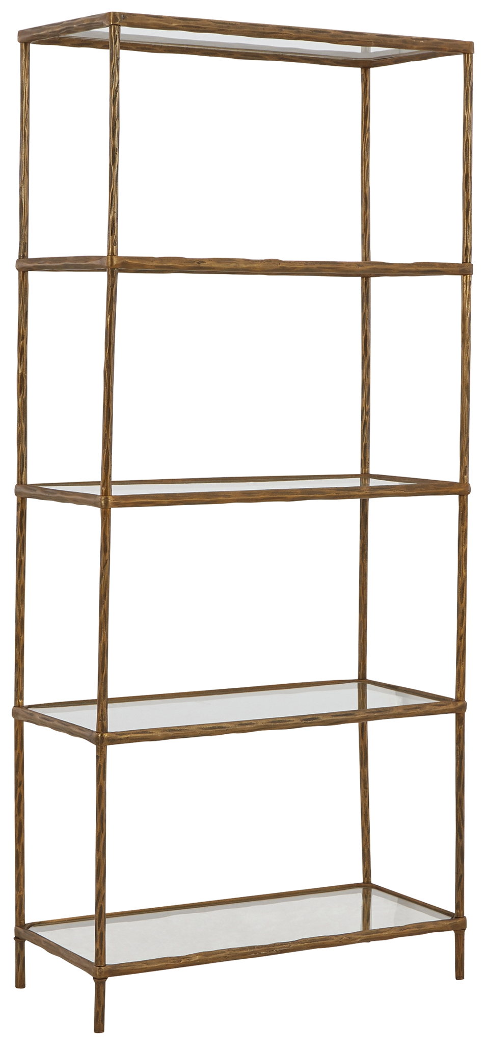 Ryandale - Antique Brass Finish - Bookcase