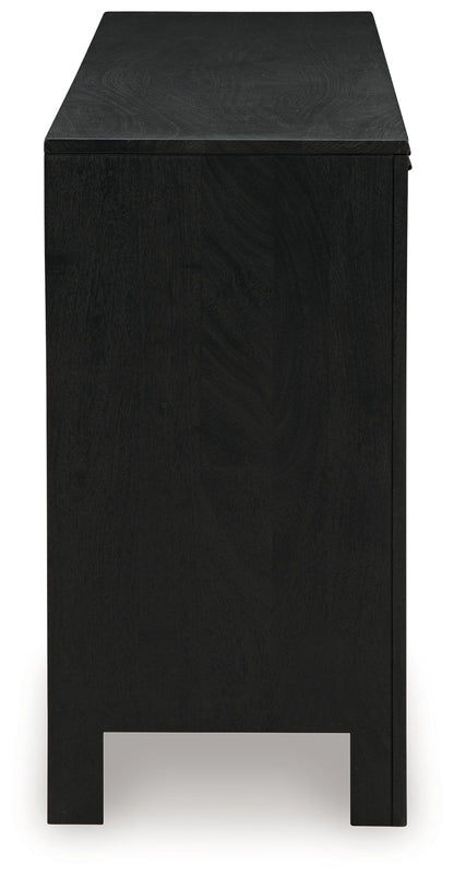 Cliffiings - Black / Natural - Accent Cabinet