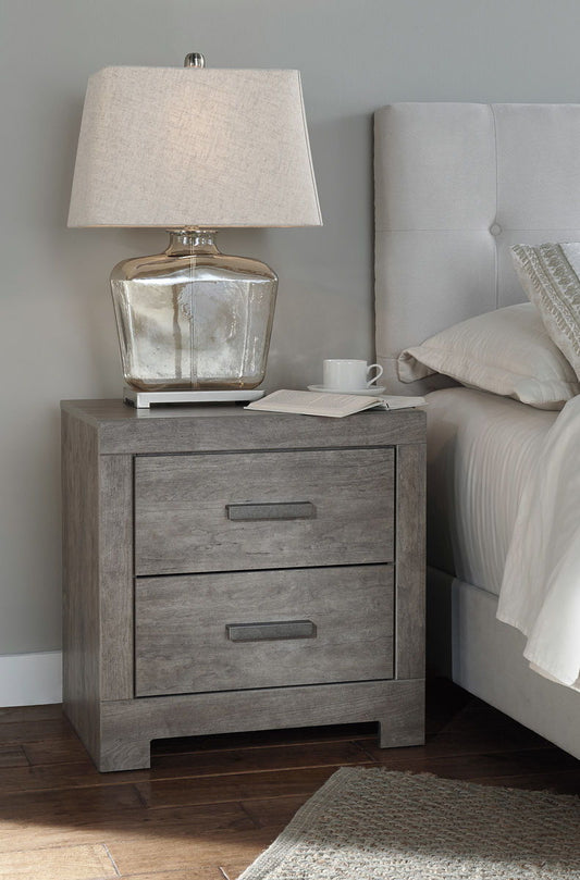Culverbach - Gray - Two Drawer Night Stand