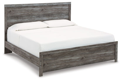 Bronyan - Dark Gray - King Panel Bed