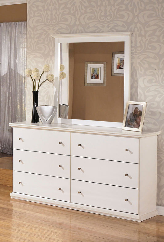 Bostwick Shoals - White - Dresser, Mirror