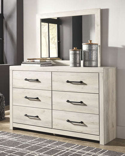 Cambeck - Whitewash - Six Drawer Dresser