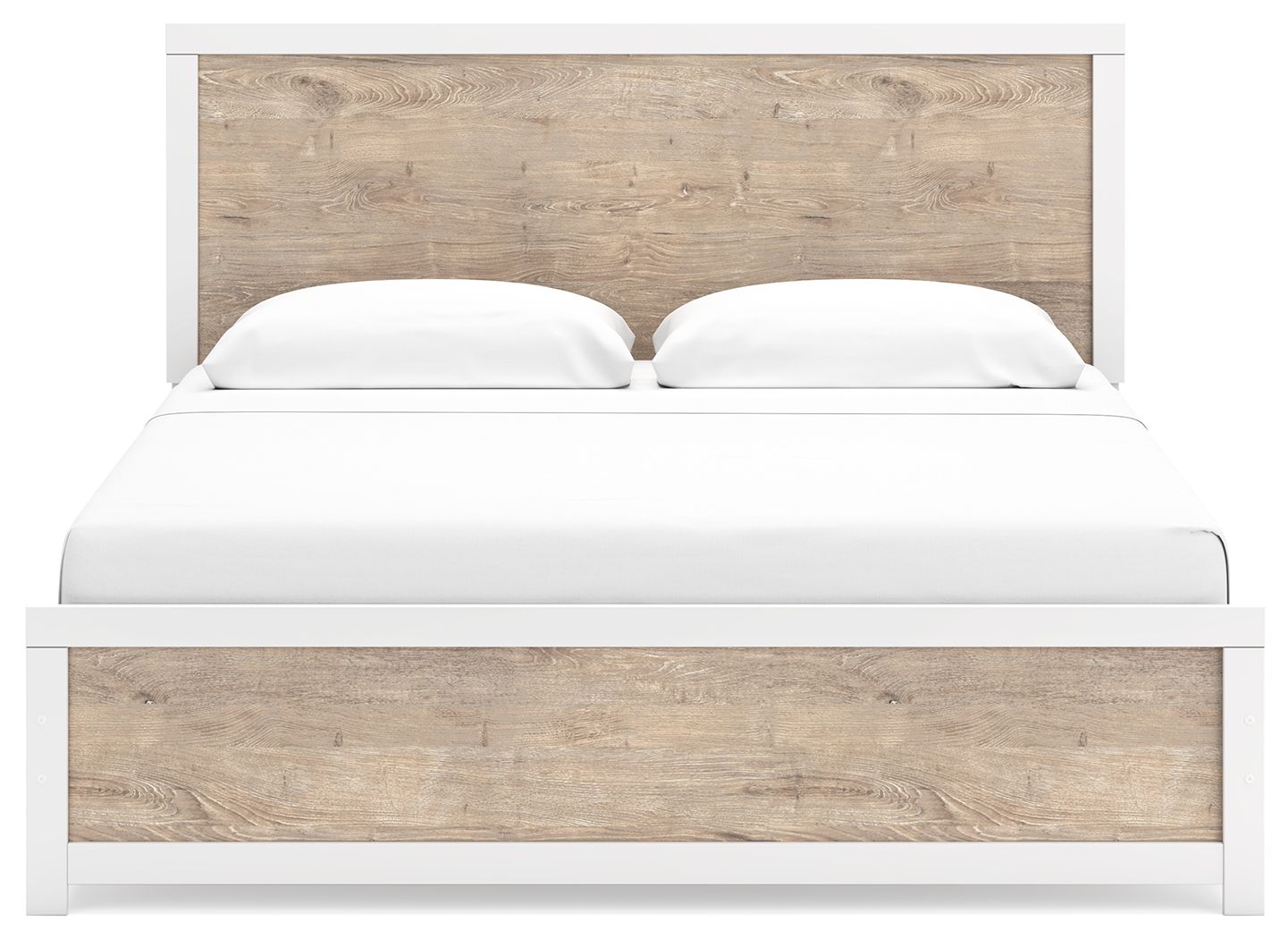 Charbitt - Two-tone - King Panel Bed