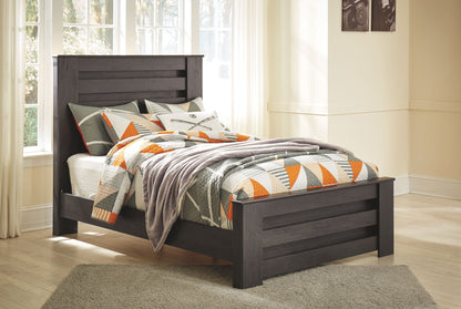 Brinxton - Charcoal - Full Panel Bed