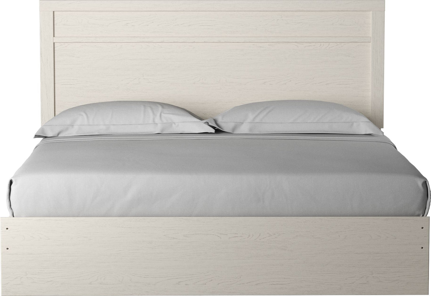 Stelsie - White - King Panel Bed