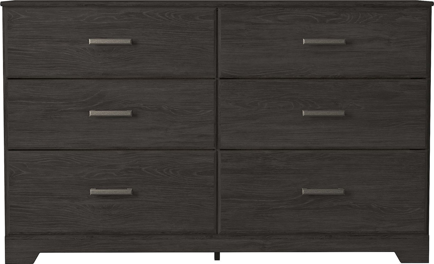 Belachime - Black - Six Drawer Dresser