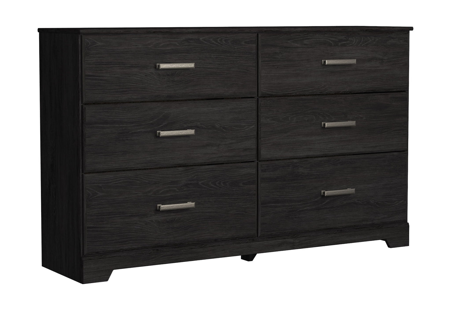 Belachime - Black - Six Drawer Dresser