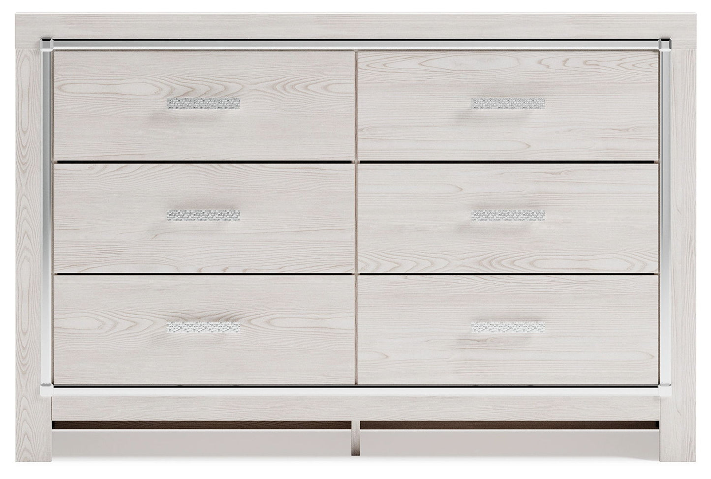 Altyra - White - Six Drawer Dresser