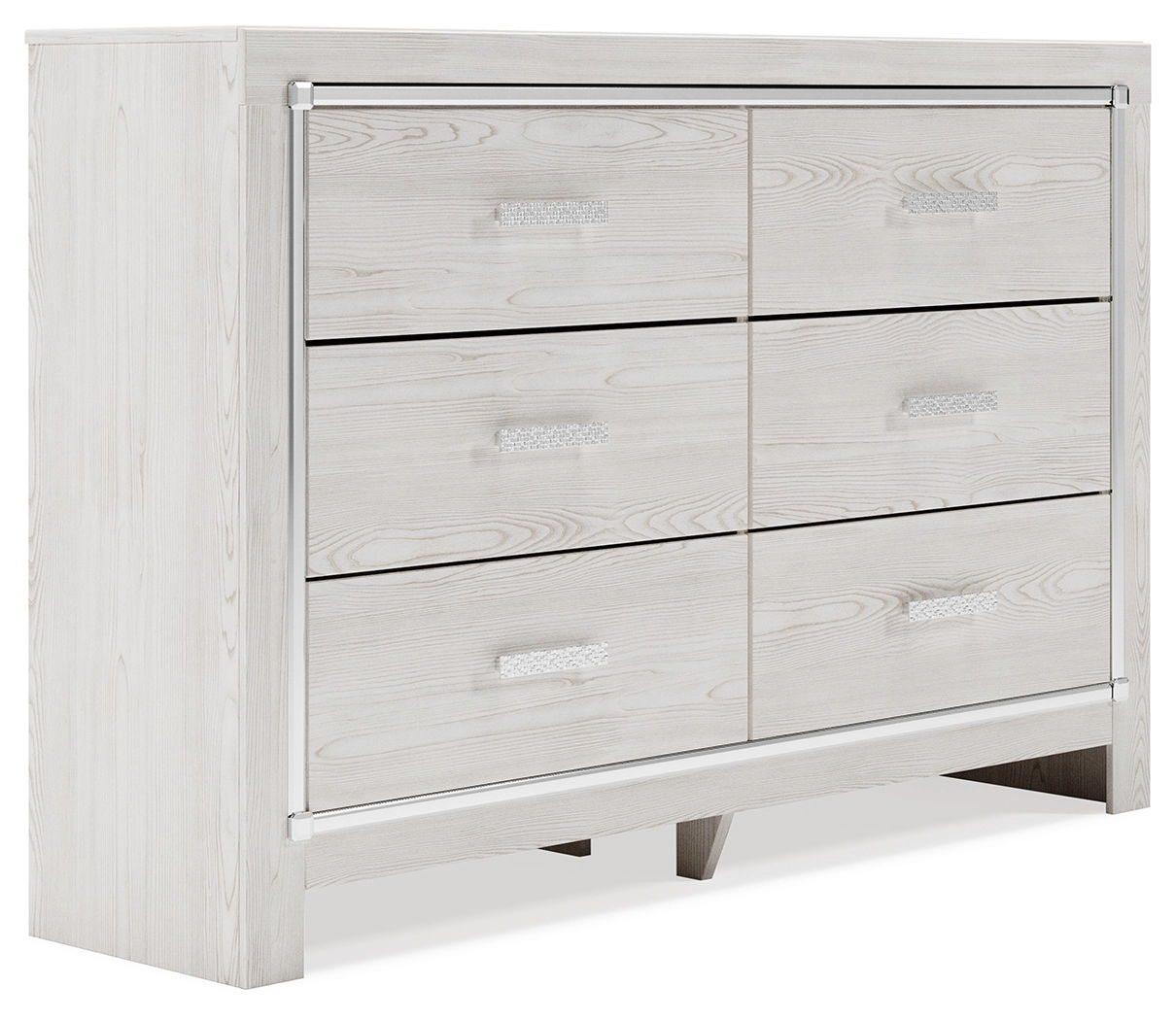 Altyra - White - Six Drawer Dresser