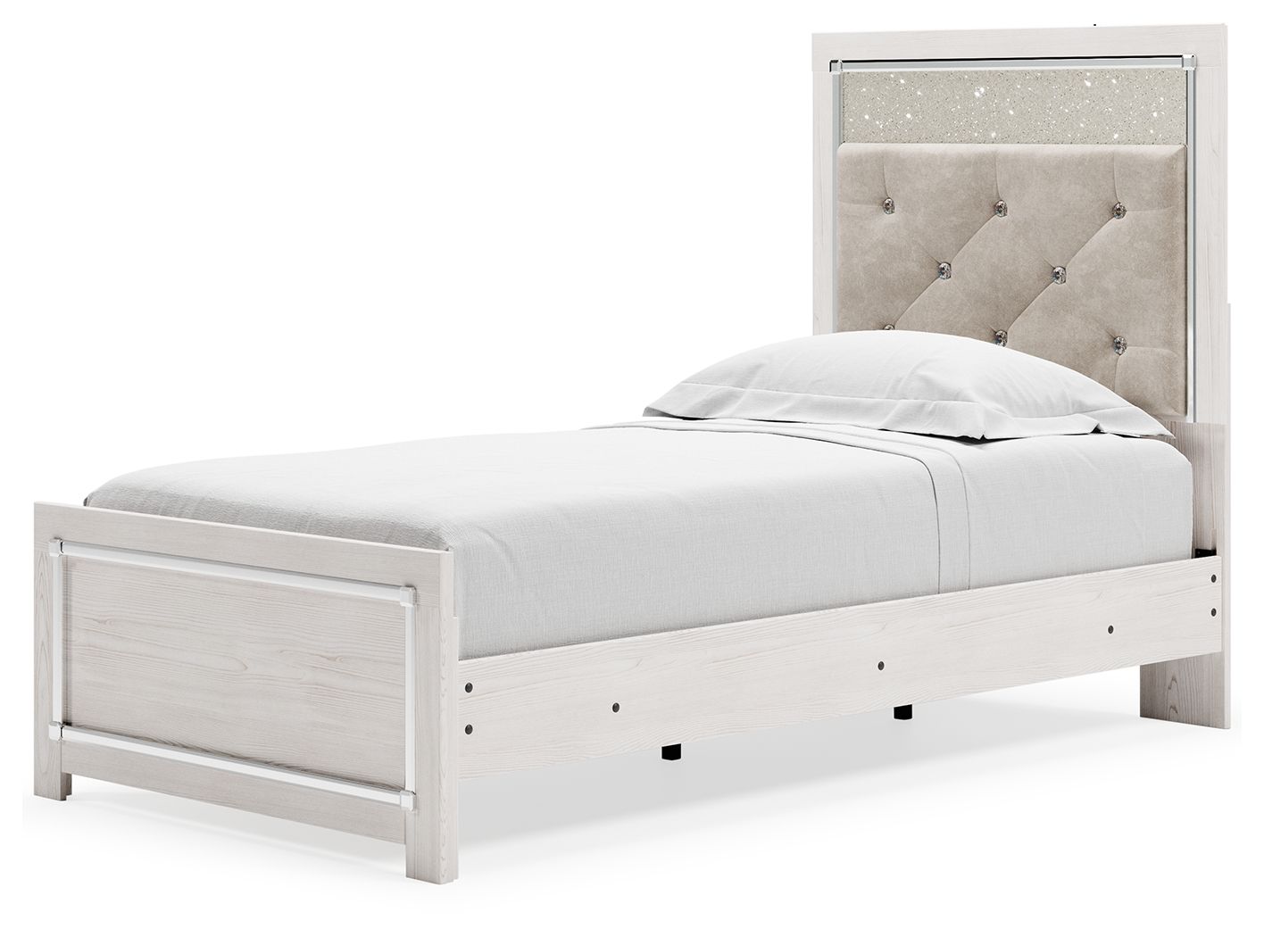 Altyra - White - Twin Panel Bed
