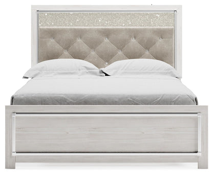 Altyra - White - Queen Panel Bed