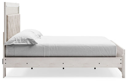 Altyra - White - King Panel Bed