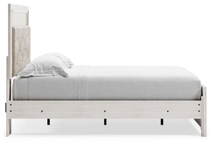 Altyra - White - Full Panel Bed