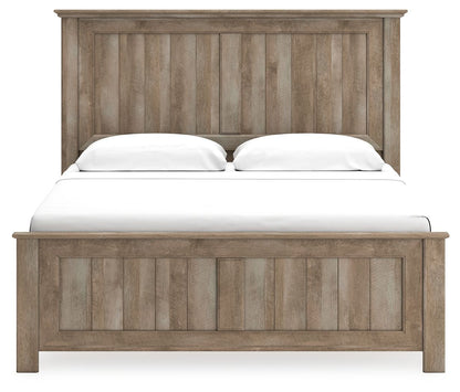 Yarbeck - Sand - King Panel Bed