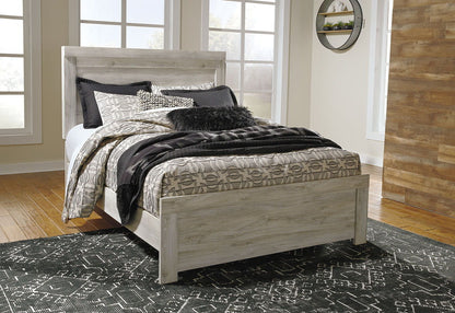 Bellaby - Whitewash - Queen Panel Bed