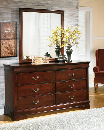 Alisdair - Dark Brown - Dresser, Mirror