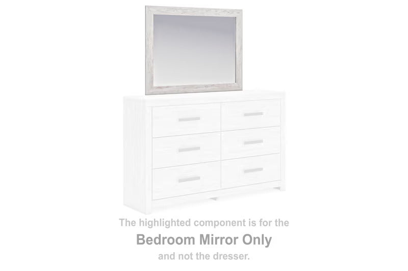 Cayboni - Whitewash - Bedroom Mirror