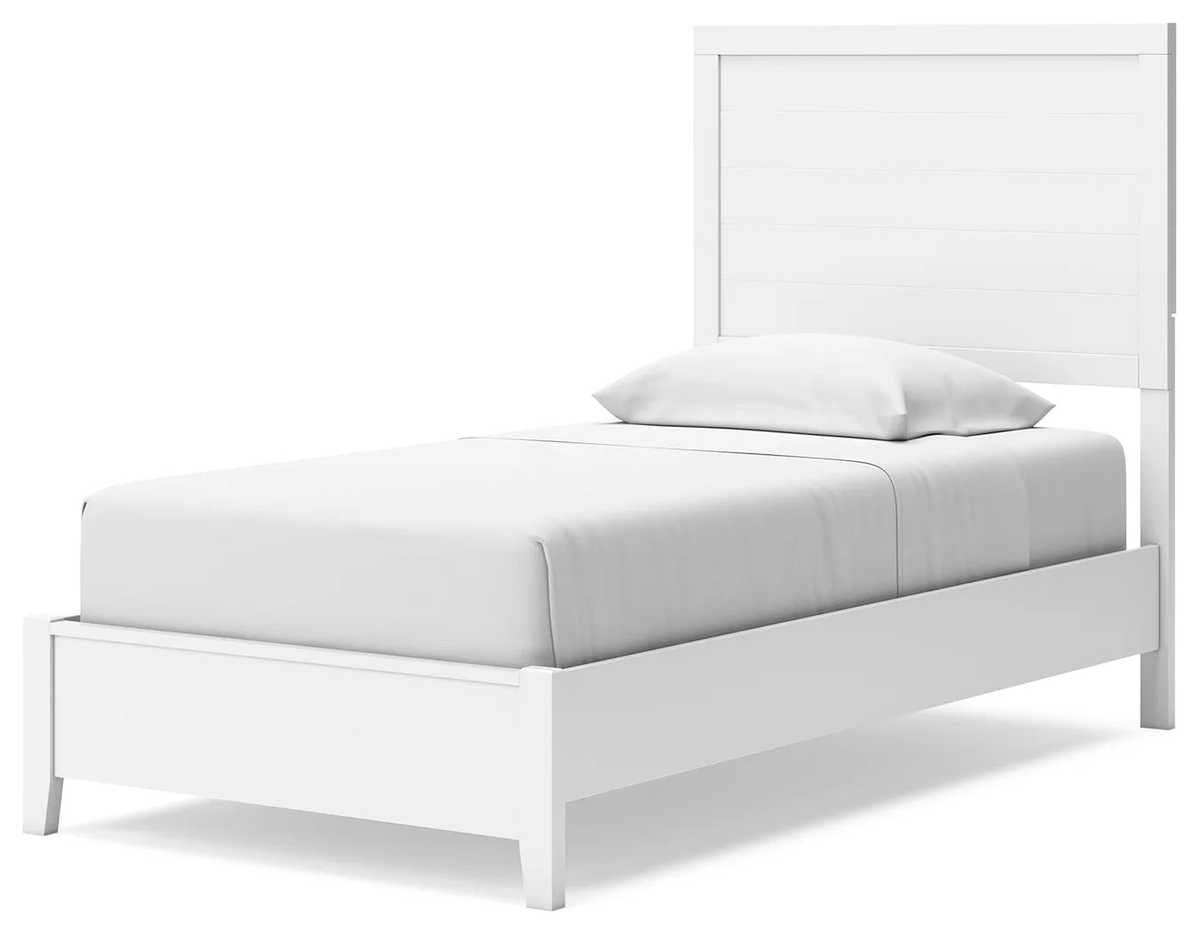 Binterglen - White - Twin Panel Bed