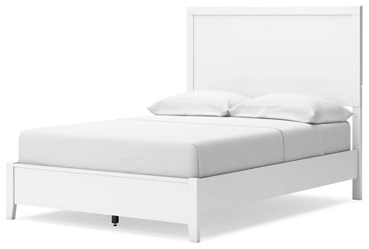 Binterglen - White - Full Panel Bed