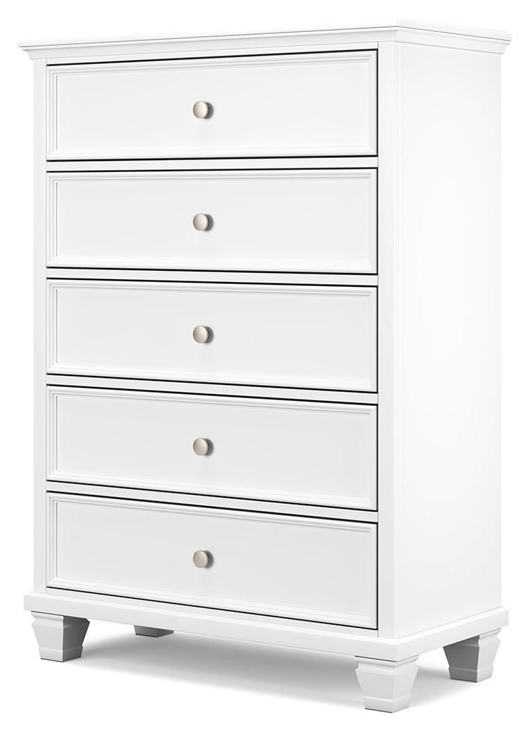 Fortman - White - Five Drawer Chest Furniture Warehouse Ohio Fortman - White - Five Drawer Chest Furniture Warehouse Ohio