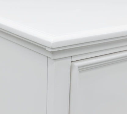 Fortman - White - Five Drawer Chest