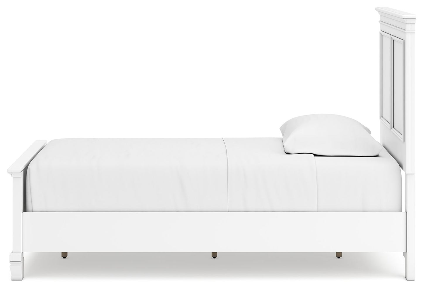 Fortman - White - Twin Panel Bed