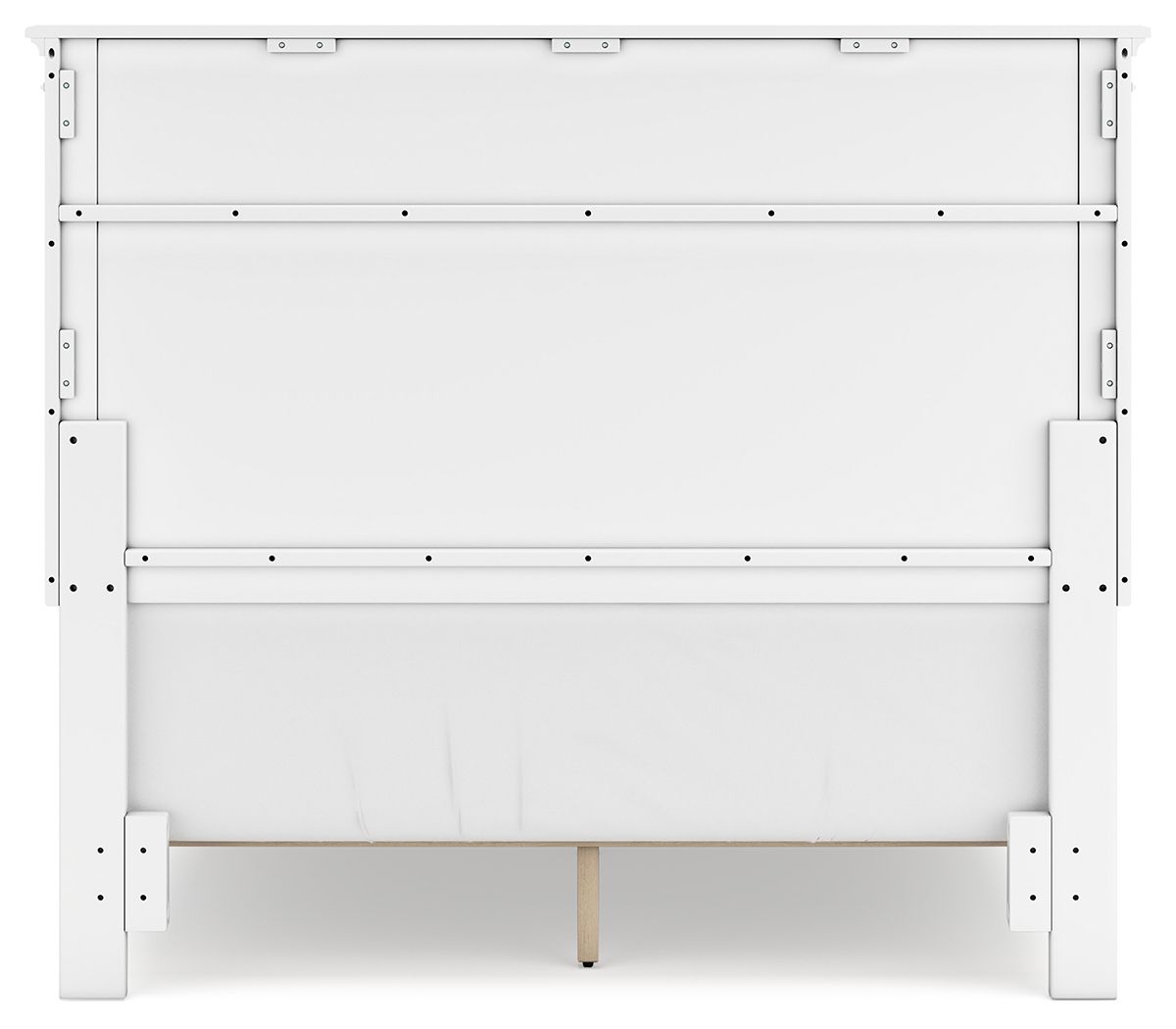 Fortman - White - Full Panel Bed