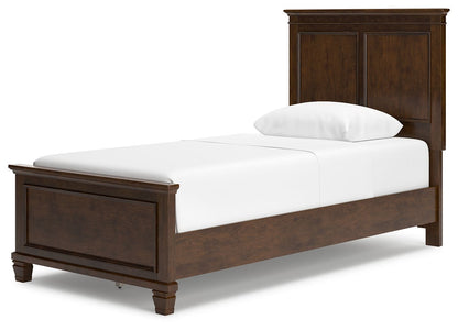 Danabrin - Brown - Twin Panel Bed