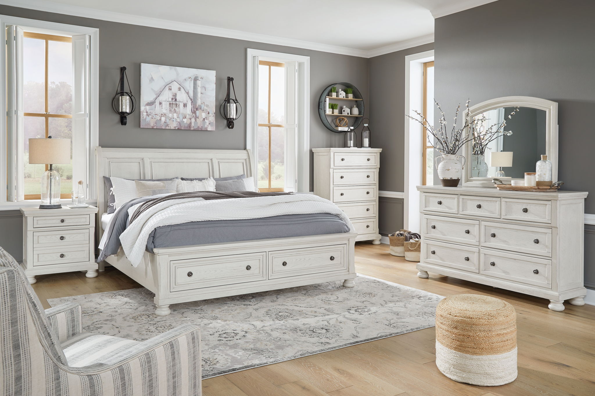 Sleigh bed with storage drawers hotsell