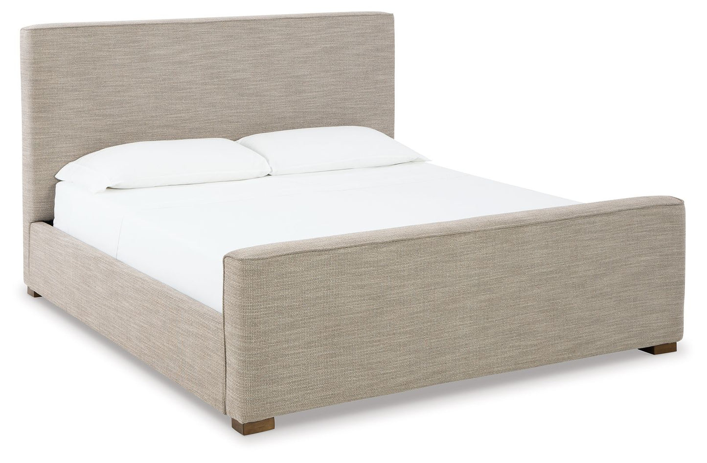 Dakmore - Brown - Queen Upholstered Bed