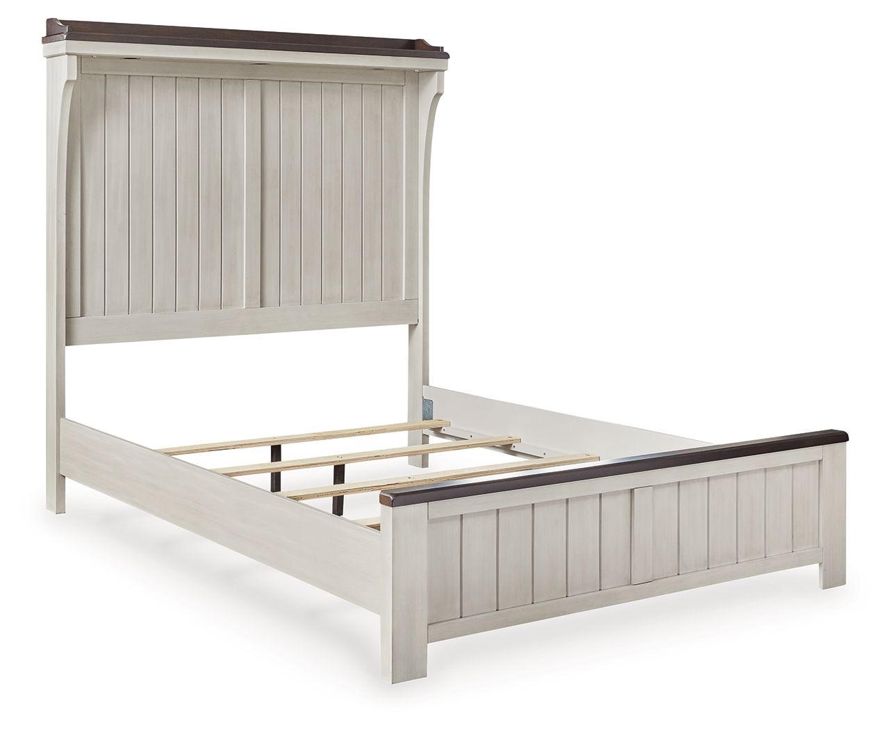 Darborn - Gray / Brown - Queen Panel Bed