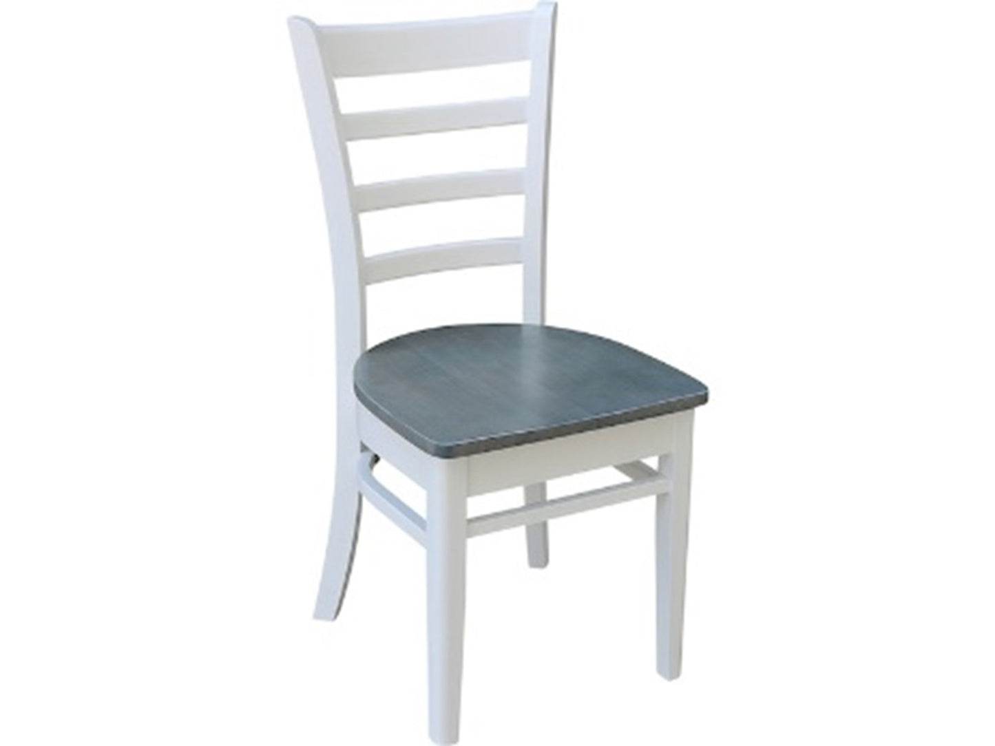 John Thomas “Dining Essentials Emily Chair in Gray and White”