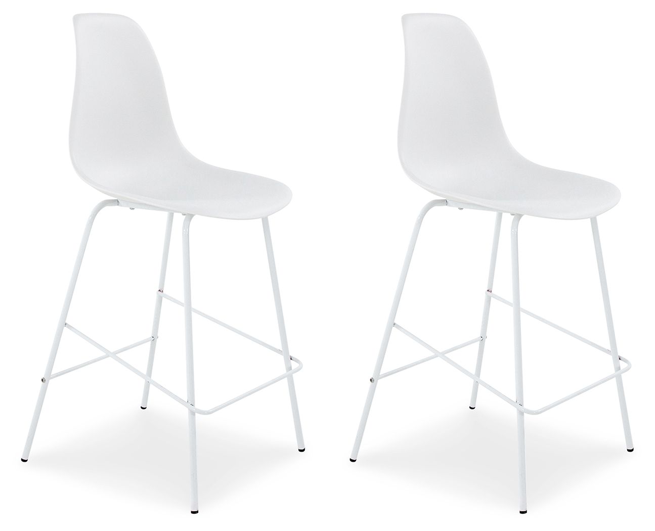 Forestead - White - Barstool (Set of 2)