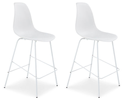 Forestead - White - Barstool (Set of 2)