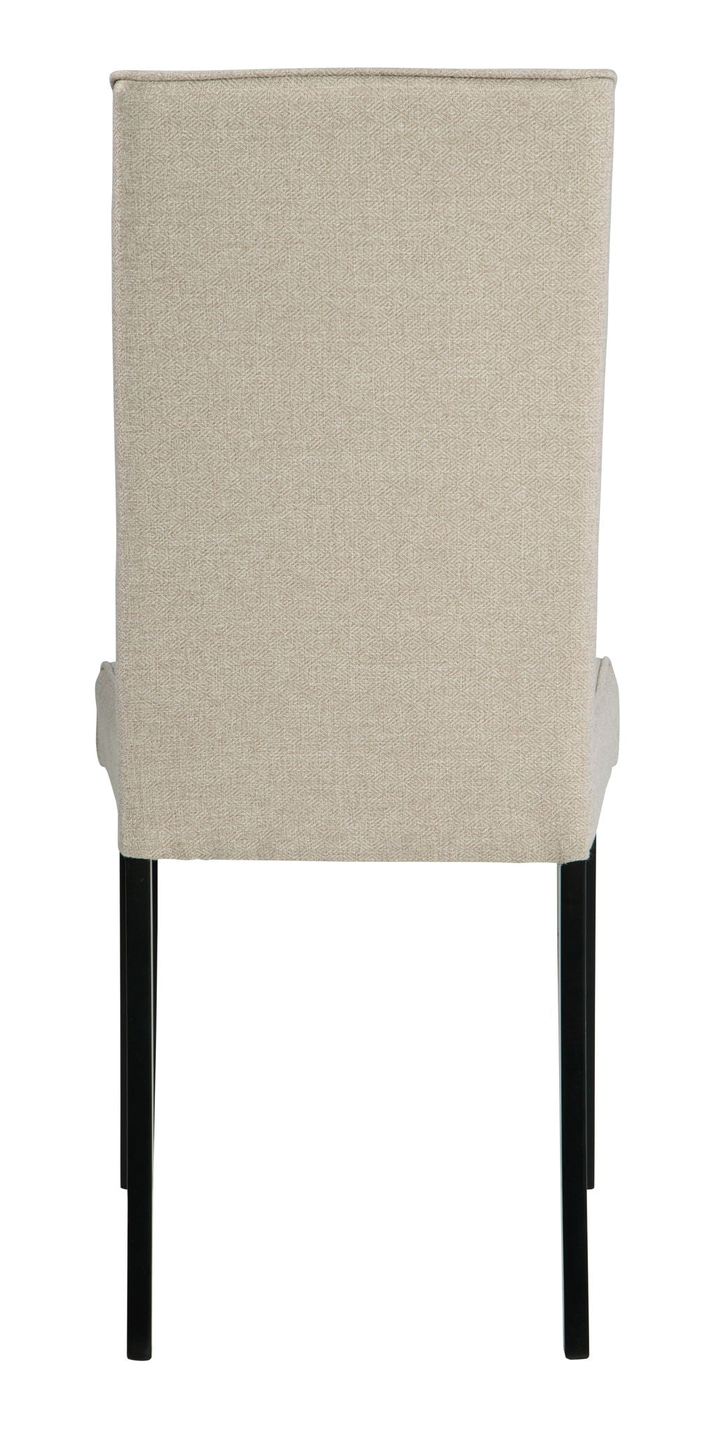 Kimonte - Dark Brown / Beige - Dining Uph Side Chair (Set of 2)