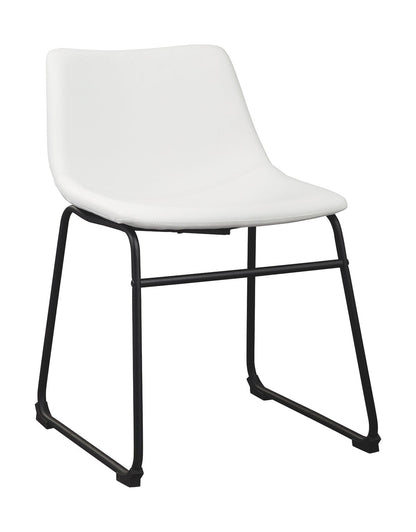 Centiar - White - Dining Uph Side Chair (Set of 2)