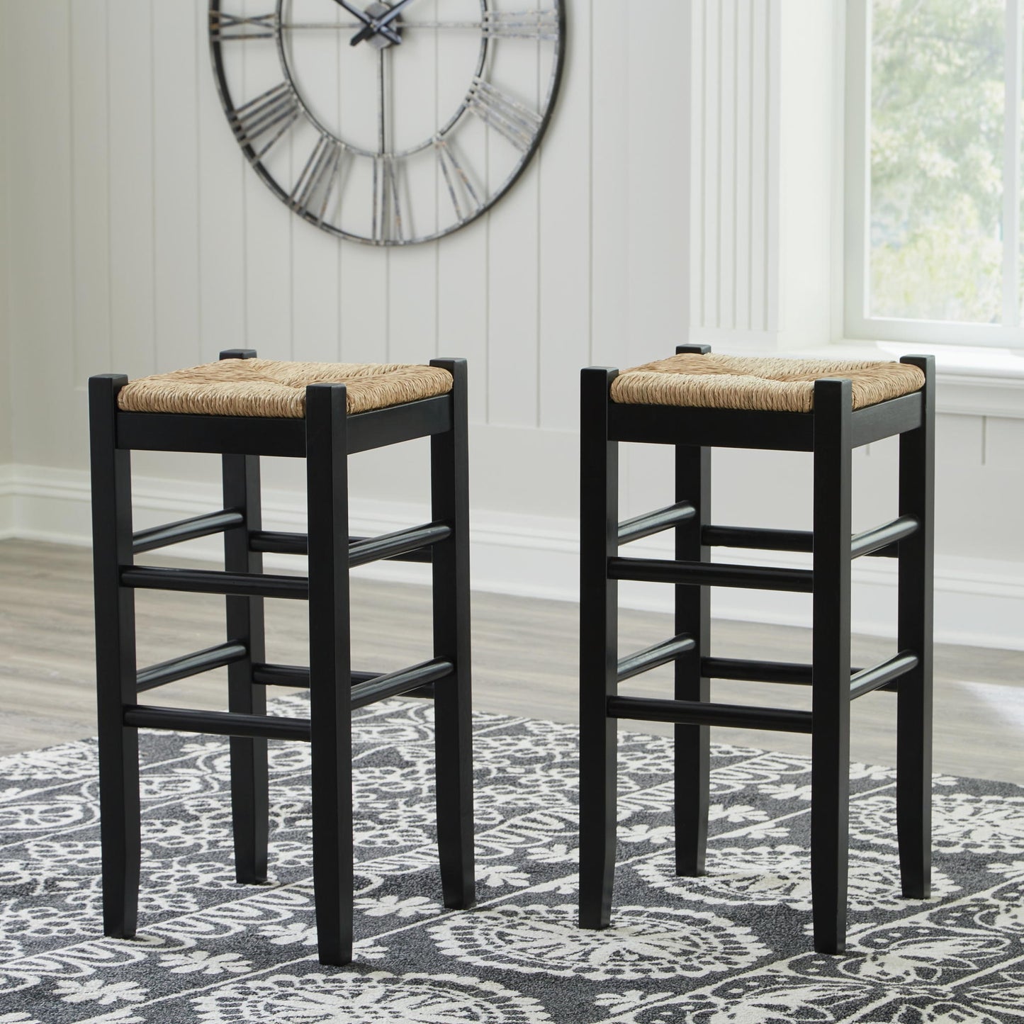 Mirimyn - Black - Tall Stool (Set of 2)