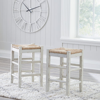 Mirimyn - White - Stool (Set of 2)