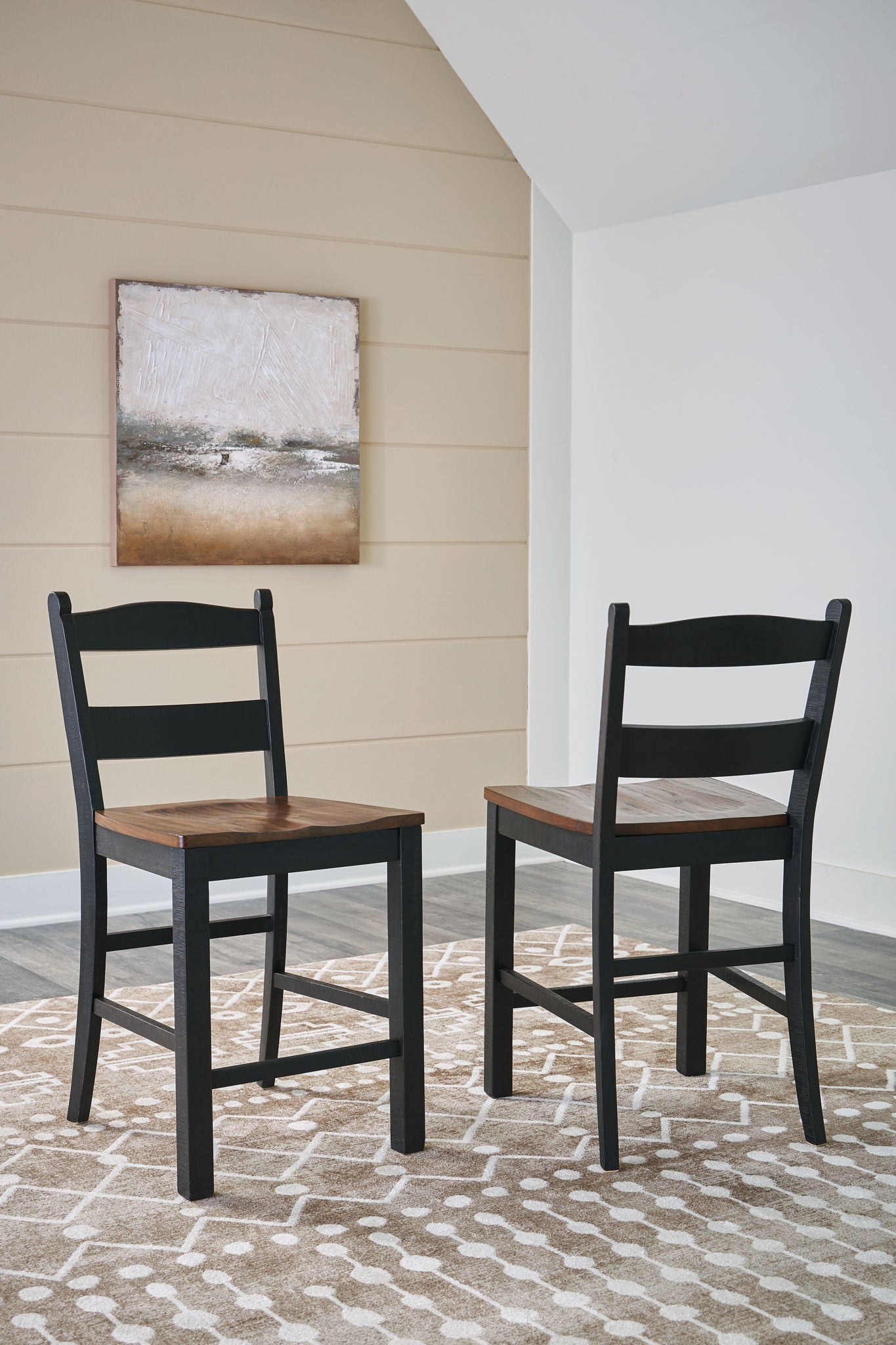 Valebeck counter height bar stool brown hotsell