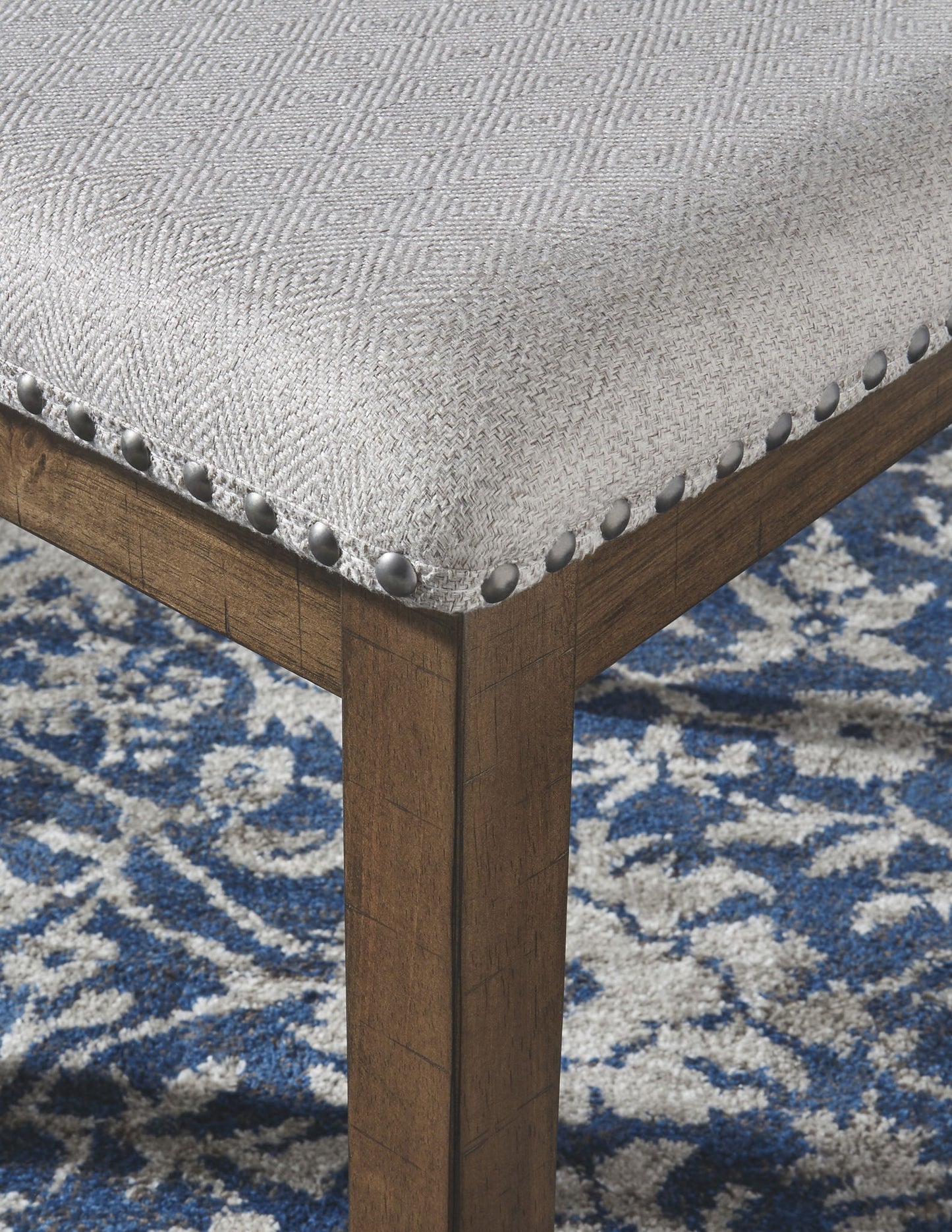 Moriville - Dark Gray- 5 Pc. - Extension Table, 4 Side Chairs