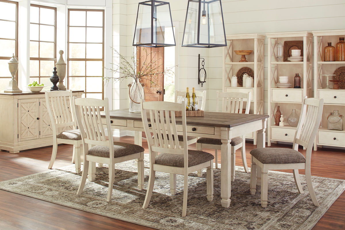 Bolanburg - Beige - Rectangular Dining Room Table 1