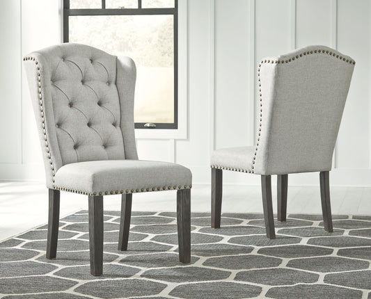Jeanette - Linen - Dining Uph Side Chair (Set of 2)