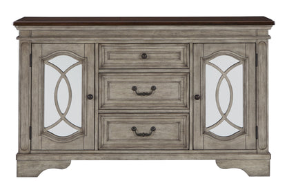 Lodenbay - Antique Gray - Dining Room Server