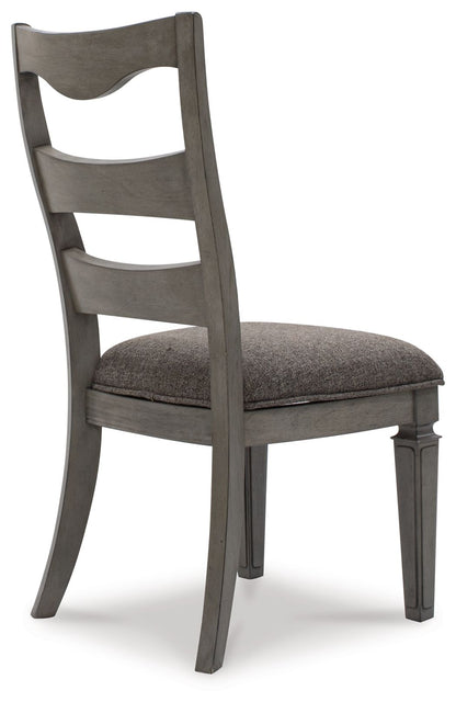 Lexorne - Gray - Dining Uph Side Chair (Set of 2)