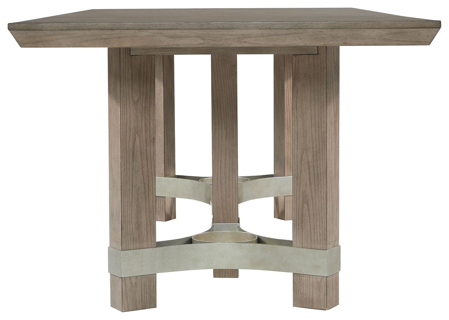 Chrestner - Brown / Beige - 8 Pc. - Rectangular Dining Room Table, 6 Side Chairs, Server