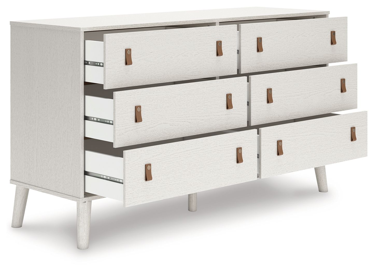 Aprilyn - White - Six Drawer Dresser