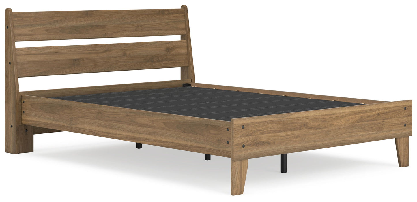 Deanlow - Honey - Full Platform Panel Bed