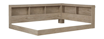Oliah - Natural - Twin Bookcase Storage Bed 3