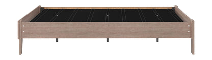 Flannia - Gray - Full Platform Bed 3