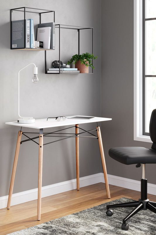 Jaspeni - White - Home Office Desk
